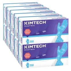 New Kimtech Element Nitrile Exam Gloves - Small, Blue (2500/Carton) Cleaning & Janitorial Supplies