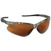Online Nemesis Safety Glasses - Camo Frame/Bronze Lens Eye Protection