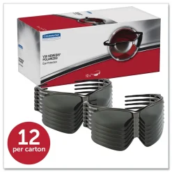 Online Nemesis Safety Glasses - Gunmetal Frame/Smoke Lens (12/Box) Eye Protection