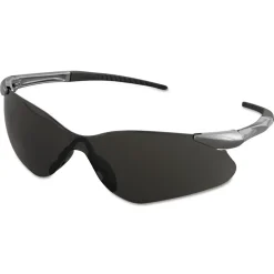 Hot Nemesis VL Safety Glasses - Gunmetal Frame, Smoke Uncoated Lens Eye Protection