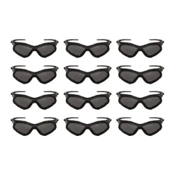 Online V30 Nemesis Foam Safety Glasses - Black Nylon Frame/Smoke Polycarbonate Lens (12/Carton) Eye Protection