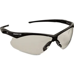 Discount V60 Nemesis Rx Plus 2.5 Diopter Reader Safety Glasses - Black Frame/Clear Lens Eye Protection