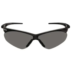 New V30 Nemesis VL Safety Glasses - Black Frame/Smoke Lens (12/Carton) Eye Protection