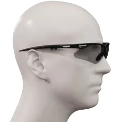 New V30 Nemesis VL Safety Glasses - Black Frame/Smoke Lens (12/Carton) Eye Protection