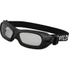 Clearance V80 WildCat Safety Goggles - Black Frame/Clear Lens Eye Protection
