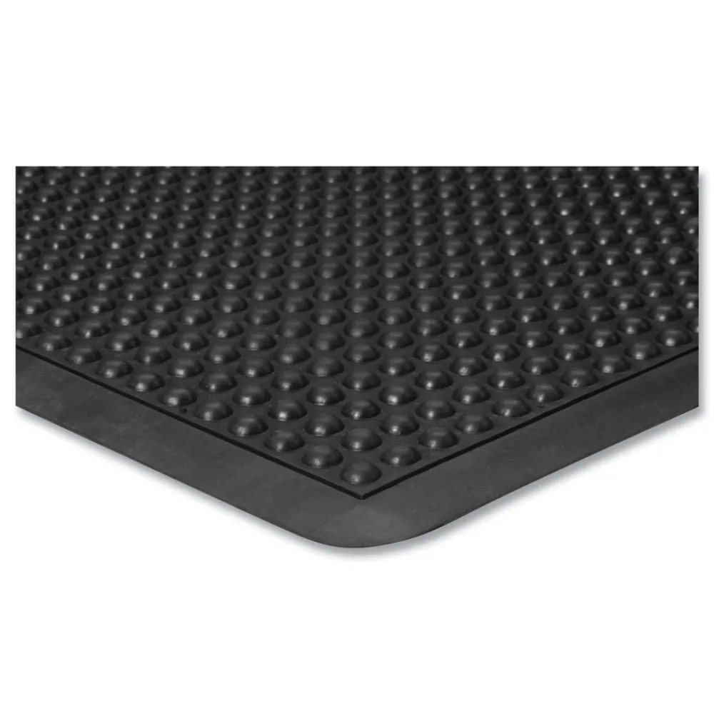 Hot 36 in. x 48 in. Bubble Flex Rectangular Anti-Fatigue Mat - Black Office Furniture & Lighting