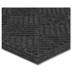 Sale 48 in. x 72 in. Ecomat Crosshatch Entry Mat - Charcoal Office Furniture & Lighting