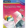 Best VCG7033S-A 8.5 in. x 11 in. Quick-Dry Color Inkjet Transparency Film (50/Box) Paper & Printables
