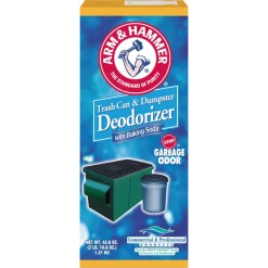 Sale 33200-84116 42.6 oz. Box Sprinkle Top Trash Can and Dumpster Deodorizer with Baking Soda - Original (9/Carton) Odor Control