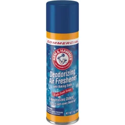 Sale 7 oz. Aerosol Spray Baking Soda Air Freshener - Light Fresh Scent (12/Carton) Cleaning & Janitorial Supplies