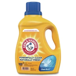 Best 105 oz. Bottle Dual HE Liquid Laundry Detergent - Clean-Burst (4/Carton) Cleaning & Janitorial Supplies