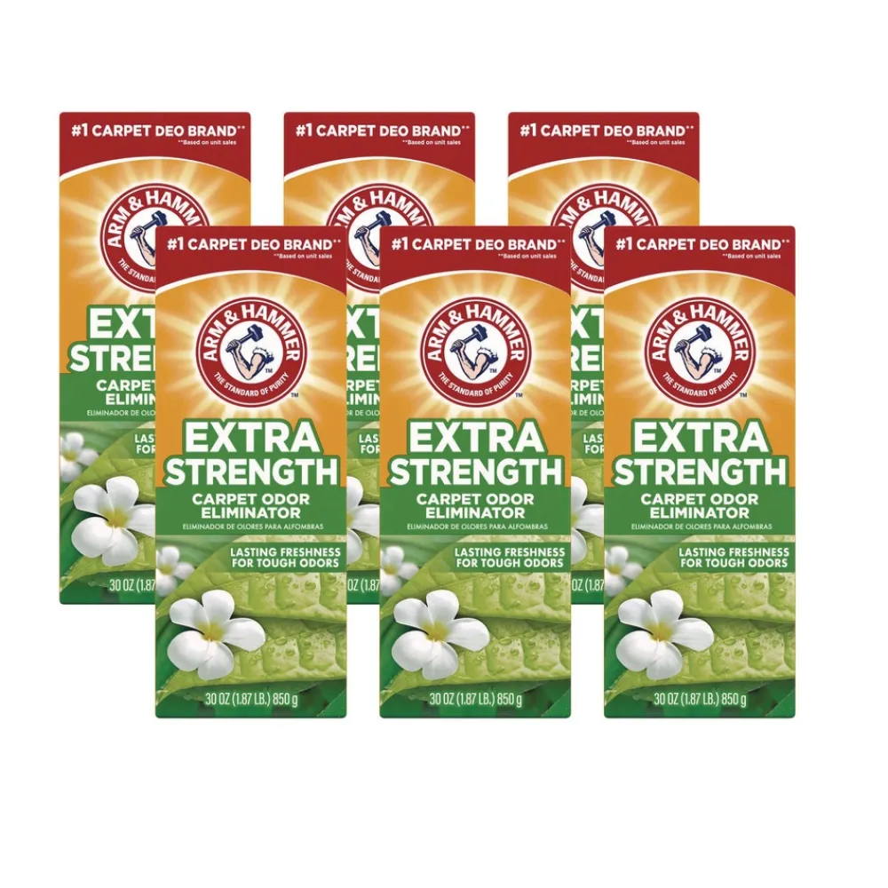 Outlet 30 oz. Box Deodorizing Carpet Cleaning Powder - Fresh (6/Carton) Odor Control