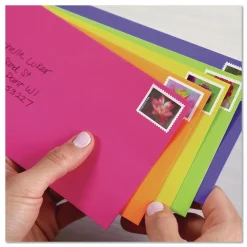 Online Bulk Envelopes #10 Bankers Flap Gummed Closure Assorted Colors 200/Pack Mailing, Packing & Shipping