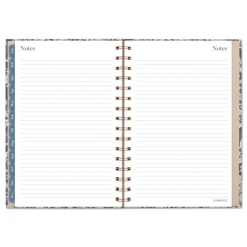 Best 8.5 in. x 5.5 in. 12-Month (Jan-Dec 2026) Elizabeth Weekly/Monthly Planner - Blue Cover Calendars & Planners
