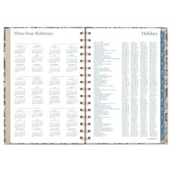 Best 8.5 in. x 5.5 in. 12-Month (Jan-Dec 2026) Elizabeth Weekly/Monthly Planner - Blue Cover Calendars & Planners