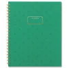Clearance 11 in. x 8.5 in. 13-Month (Jan-Jan 2026) Badge Geo Weekly/Monthly Planner - Green Cover Paper & Printables
