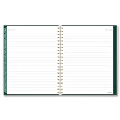 Sale 11 in. x 8.5 in. 12-Month (Jan-Dec 2026) Emerald Isle Weekly/Monthly Planner - Green Marbled Cover Paper & Printables
