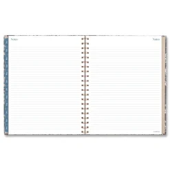 Clearance 11 in. x 8.5 in. 12-Month (Jan-Dec 2026) Elizabeth Weekly/Monthly Planner - Blue Cover Paper & Printables
