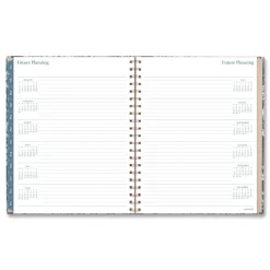 Clearance 11 in. x 8.5 in. 12-Month (Jan-Dec 2026) Elizabeth Weekly/Monthly Planner - Blue Cover Paper & Printables