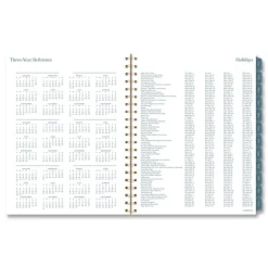 Hot 11 in. x 8.5 in. 12-Month (Jan-Dec 2026) Midnight Garden Weekly/Monthly Planner - Black/Pink/Green Cover Paper & Printables