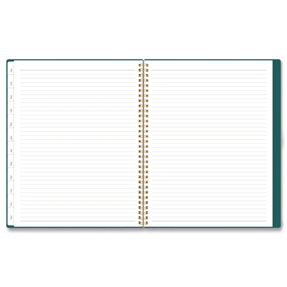 Outlet 11 in. x 8.5 in. 12-Month (Jan-Dec 2026) WorkStyle Poly Monthly Planner - Teal Cover Paper & Printables