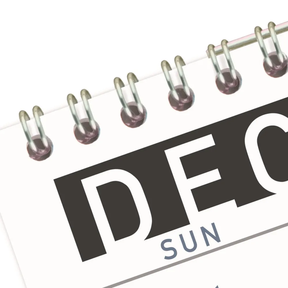 Online 15-Month: Dec 2025 to Feb 2027 Three-Month Reference 12 in. x 27 in. Contemporary Artwork/Formatting Wall Calendar - White Sheets Calendars & Planners