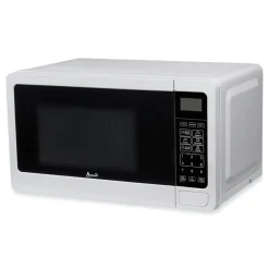 Discount 700 Watts 0.7 cu-ft. Microwave Oven - White Breakroom Supplies