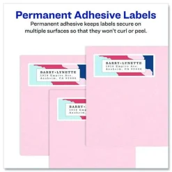 Clearance 1 in. x 2.63 in. Address Labels with Sure Feed Technology for Laser Printers - White (30/Sheet, 250 Sheets/Box) Labels & Label Makers