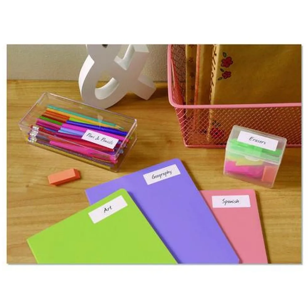 Clearance 1 in. x 2.63 in. Address Labels with Sure Feed Technology for Laser Printers - White (30/Sheet, 250 Sheets/Box) Labels & Label Makers