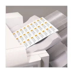 Discount 1 in. x 2.81 in. Copier Mailing Labels - White (33/Sheet, 250 Sheets/Box) Labels & Label Makers