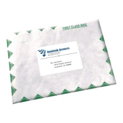 Online 2.94 in. x 5 in. Pin-Fed/Dot Matrix Printer Mailing Labels - White (3000/Box) Labels & Label Makers