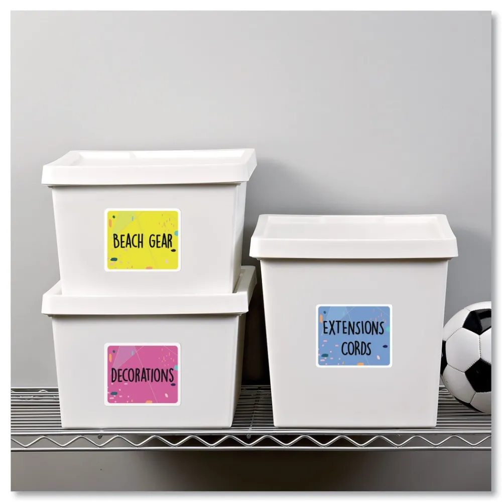 Outlet 3.33 in. x 4 in. Shipping Labels with TrueBlock Technology for Inkjet/Laser Printers - White (6/Sheet, 500 Sheets/Box) Labels & Label Makers