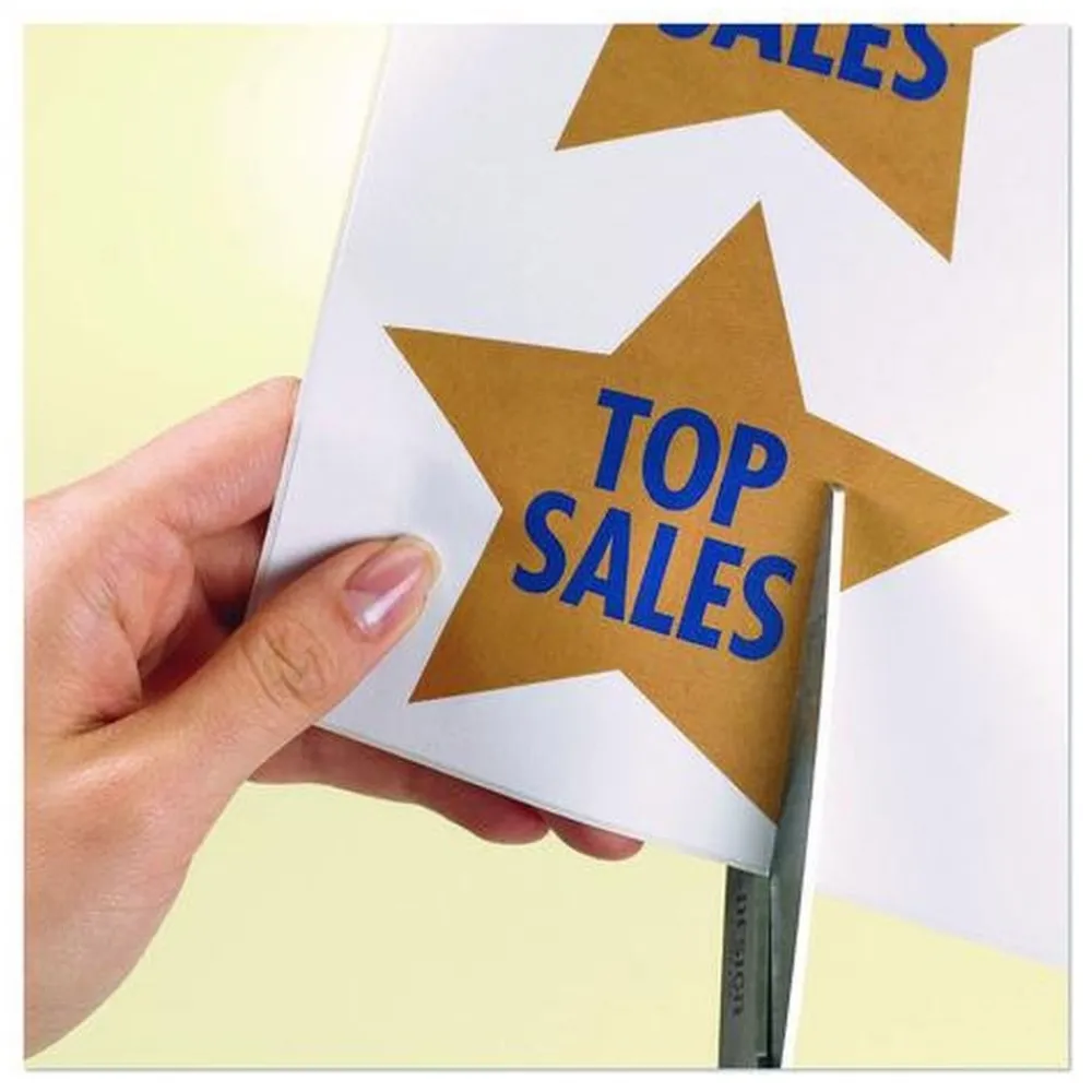 Sale 8.5 in. x 11 in. Shipping Labels-Bulk Packs for Inkjet/Laser Printers - White (250/Box) Labels & Label Makers