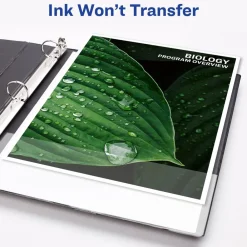 Best One Touch EZD Rings 3 Rings 1 in. Capacity 11 in. x 8.5 in. Heavy-Duty DuraHinge View Binder - Red (12/Carton) Binders & Binding Supplies