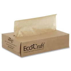Outlet EcoCraft 8 x 10.75 Interfolded Soy Wax Deli Sheets (12/Carton) Tabletop And Serveware