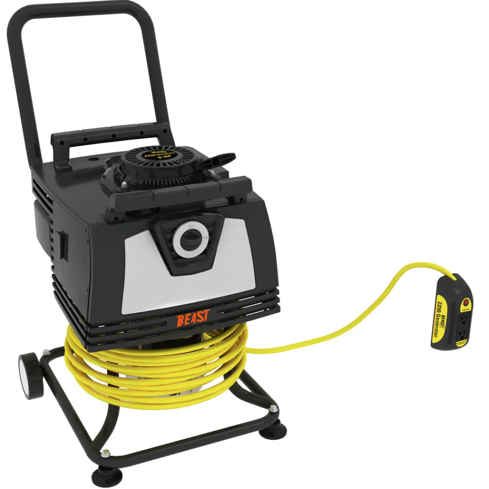 New G2250BM21 5 HP 2250 Watt 140cc Non-CARB Compliant Portable Generator with 25 ft. Heavy Duty Cord Portable Generators