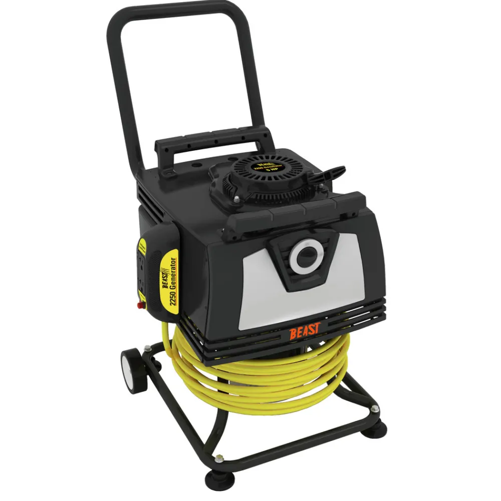 New G2250BM21 5 HP 2250 Watt 140cc Non-CARB Compliant Portable Generator with 25 ft. Heavy Duty Cord Portable Generators