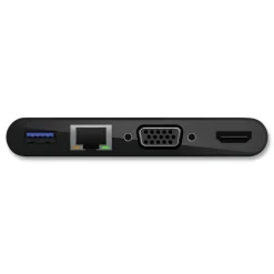Hot 4K HDMI/USB-A/USB-C/VGA 4.9 ft. USB-C Multimedia plus Charge Adapter - Black Office Electronics & Batteries