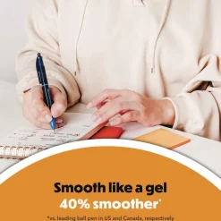 4-Color Smooth Medium 1 mm Retractable Ballpoint Pen - Multicolor (3/Pack) Pens, Pencils & Markers