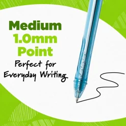 Online Ecolutions Medium 1 mm Gel Pen - Blue Ink/Blue Barrel (4/Pack) Pens, Pencils & Markers