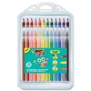 Discount Kids Colored Pencils Crayons Markers Coloring Combo Pack in Durable Case (36/Pack) Pens, Pencils & Markers