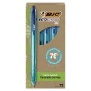 Sale Medium 1 mm Ecolutions Retractable Gel Pen - Blue Ink, Blue Barrel (12/Pack) Pens, Pencils & Markers