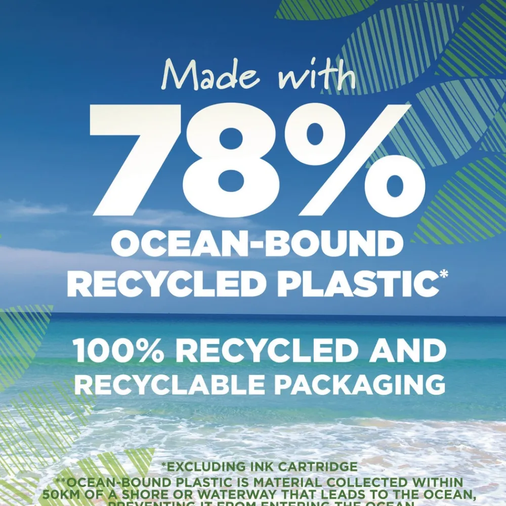 Sale Medium 1 mm Ecolutions Retractable Gel Pen - Blue Ink, Blue Barrel (12/Pack) Pens, Pencils & Markers