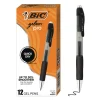 Clearance Medium 0.7 mm Gel-ocity Pro Quick Dry Retractable Gel Pen - Black Ink, Black/Clear Barrel (12/Pack) Pens, Pencils & Markers