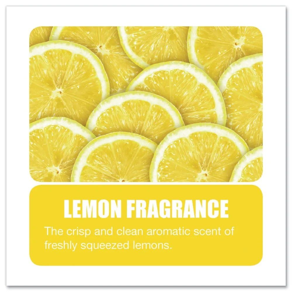 Sale 16 oz D-Vour Absorbent Powder - Lemon (6/Carton) Cleaning & Janitorial Supplies