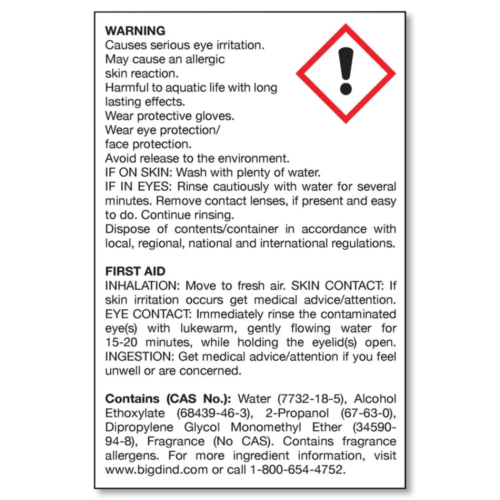 1-Gal. Water-Soluble Deodorant - Mountain Air (4/Carton) Cleaning & Janitorial Supplies