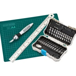 Online Craft Hobby Knife Kit with 26 Assorted Blades and Cutting Mat Cutting Tools