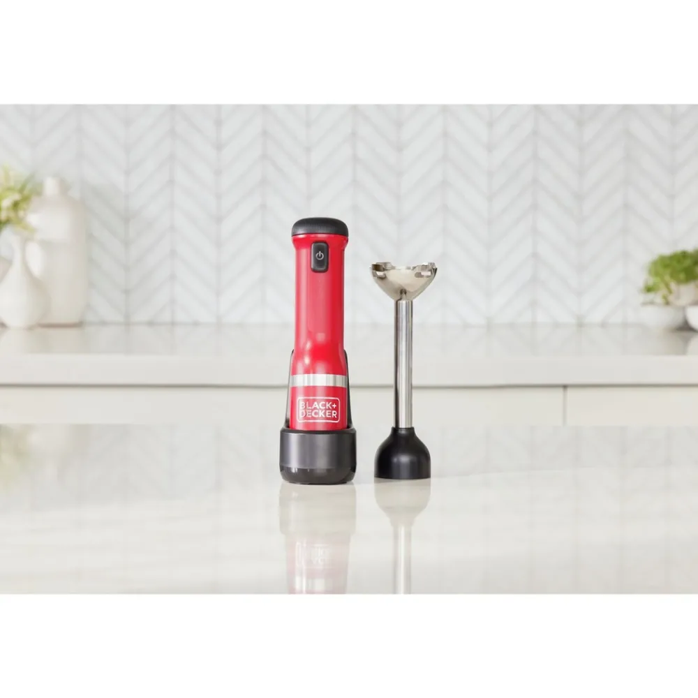 Hot kitchen wand Cordless Immersion Blender - Red Kitchen Appliances