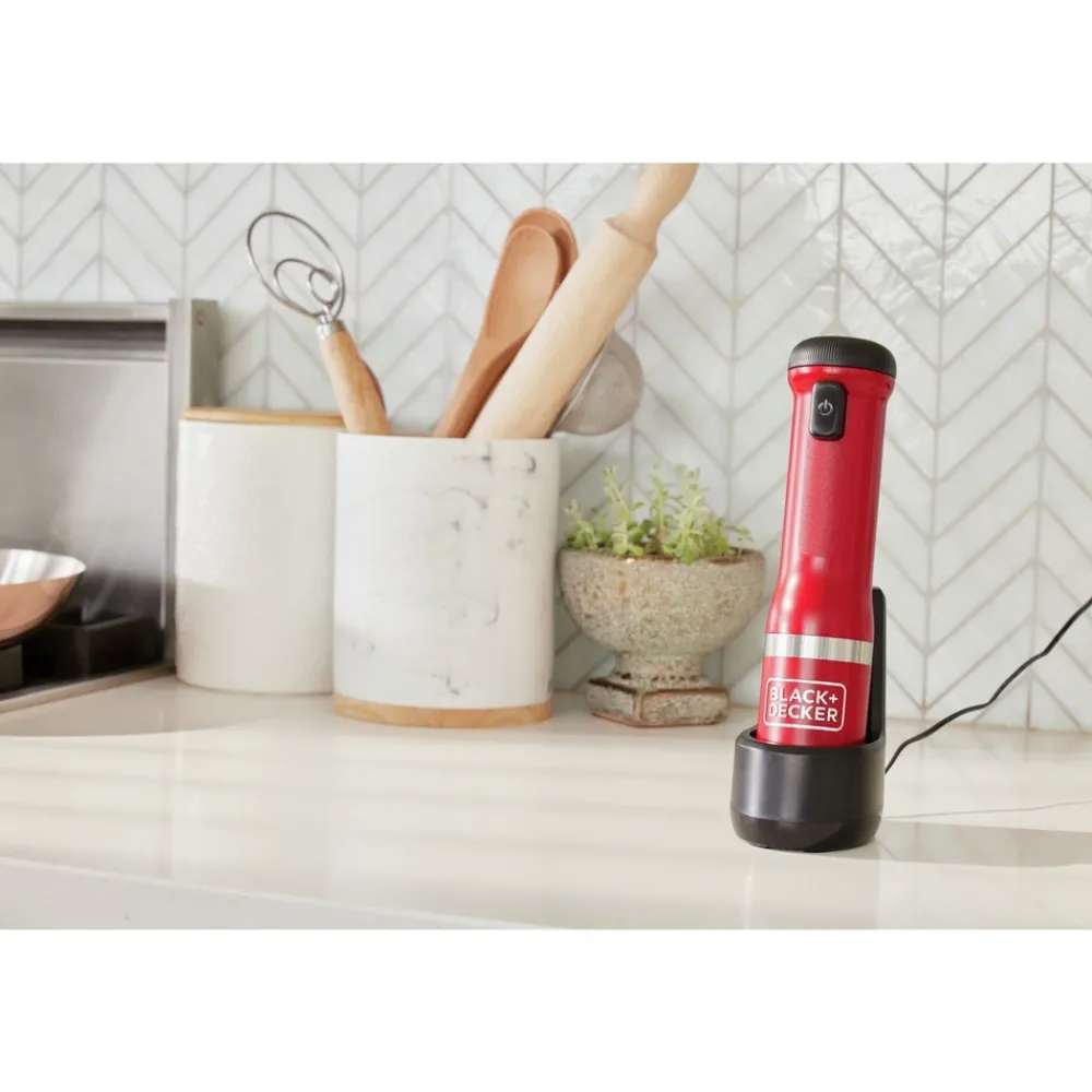 Hot kitchen wand Cordless Immersion Blender - Red Kitchen Appliances
