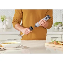 New kitchen wand Cordless Blender 3-in-1 Kitchen Multi-Tool - Grey Kitchen Appliances